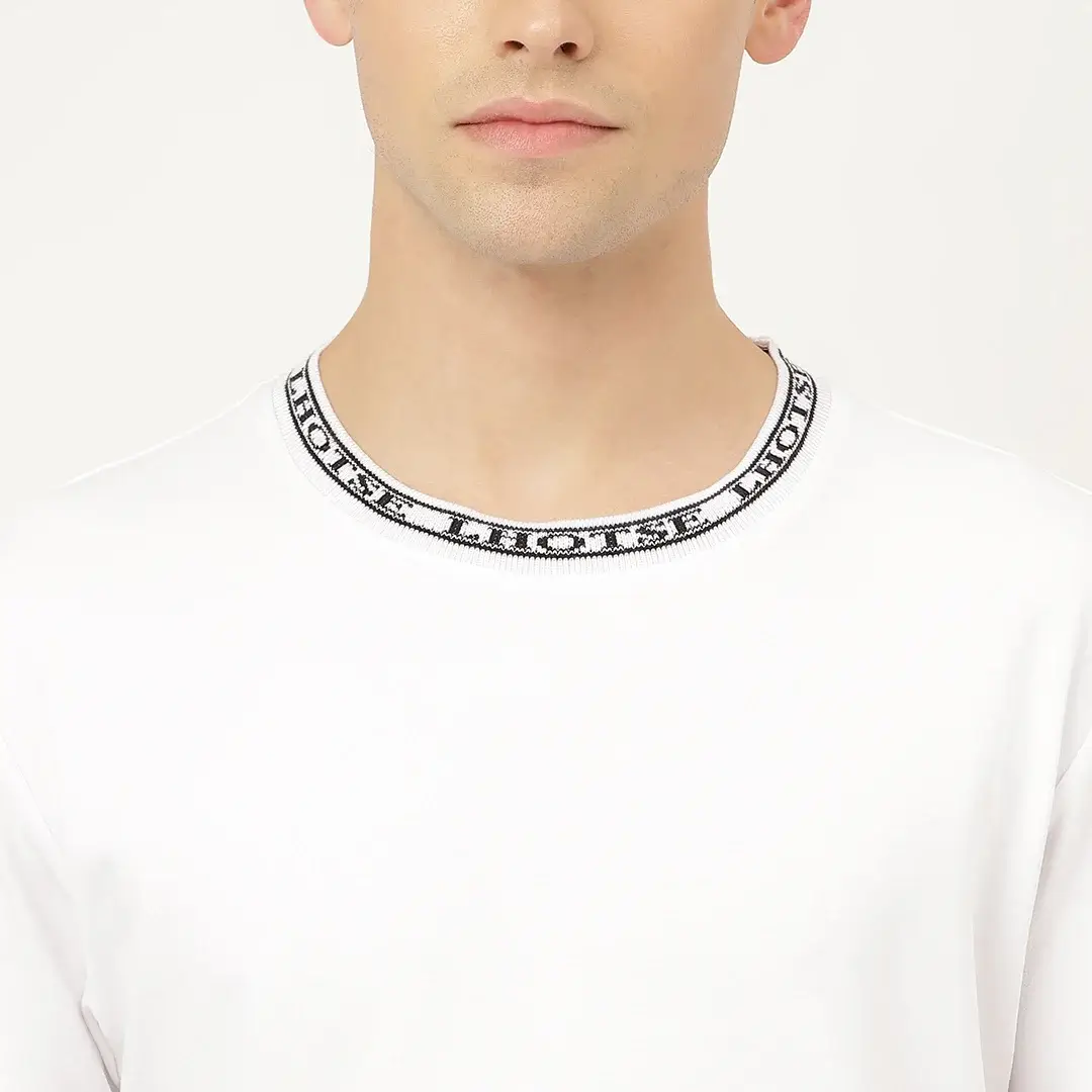 Tape Collar Logo Crew